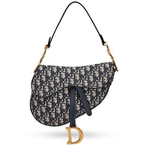 dior blue oblique jacquard|blue dior saddle bag.